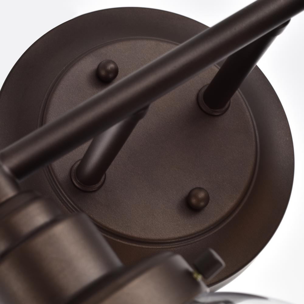 CHLOE Lighting MILO Transitional 4 Light Oil Rubbed Bronze Bath Vanity Fixture 30" Wide. Picture 5