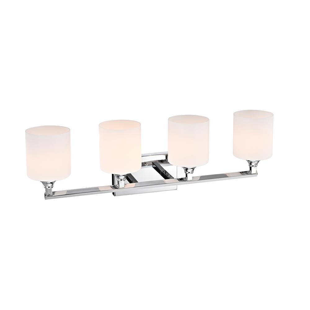 CHLOE Lighting JANE Contemporary 4 Light Chrome Bath Vanity Fixture 29" Width. Picture 1