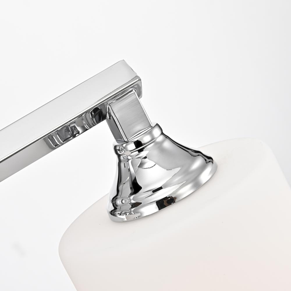 CHLOE Lighting JANE Contemporary 4 Light Chrome Bath Vanity Fixture 29" Width. Picture 6