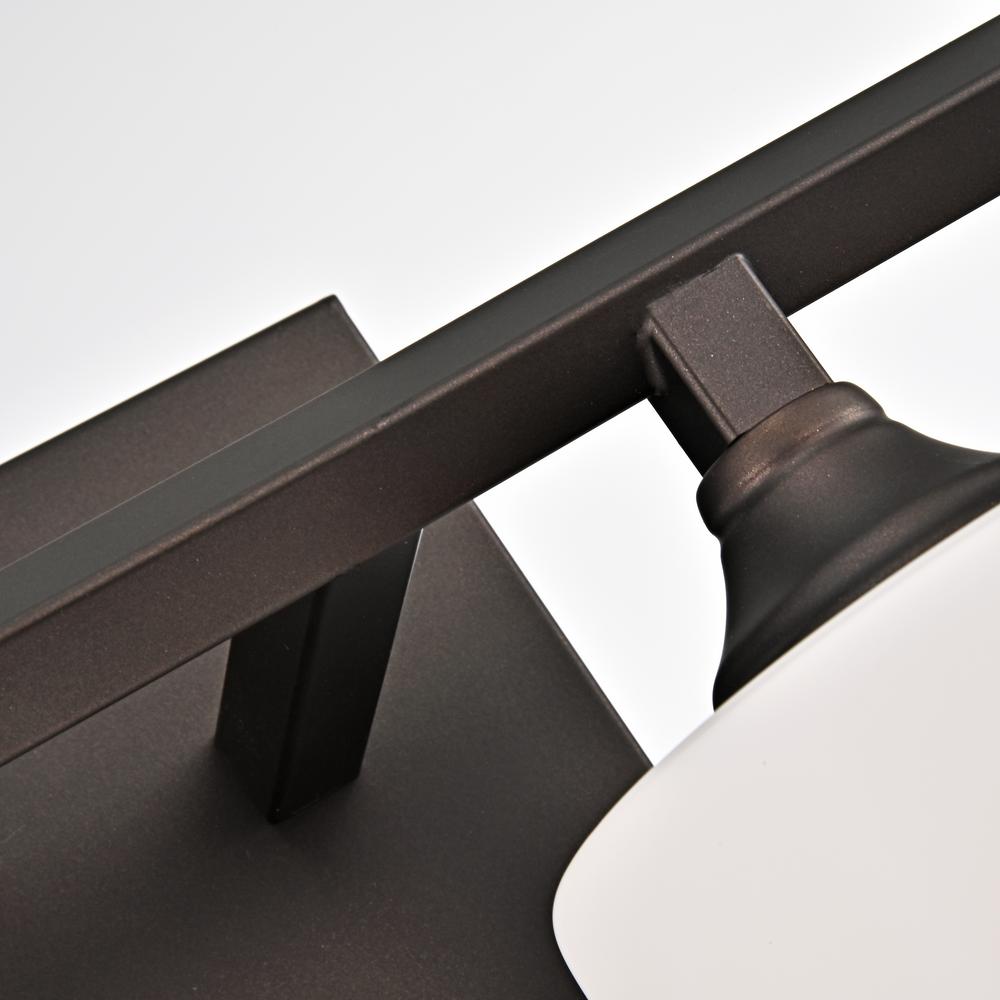 CHLOE Lighting JANE Contemporary 4 Light Rubbed Bronze Bath Vanity Fixture 29" Width. Picture 6