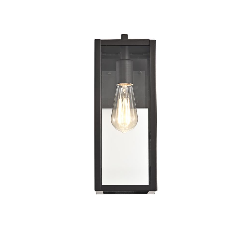 CHLOE Lighting RICHARD Transitional 1 Light Rubbed Bronze Outdoor Wall Sconce 14" Height. Picture 3