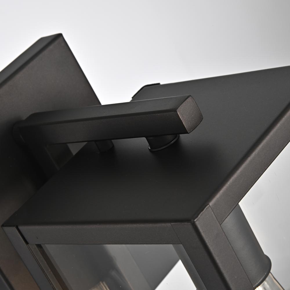 CHLOE Lighting RICHARD Transitional 1 Light Rubbed Bronze Outdoor Wall Sconce 14" Height. Picture 5