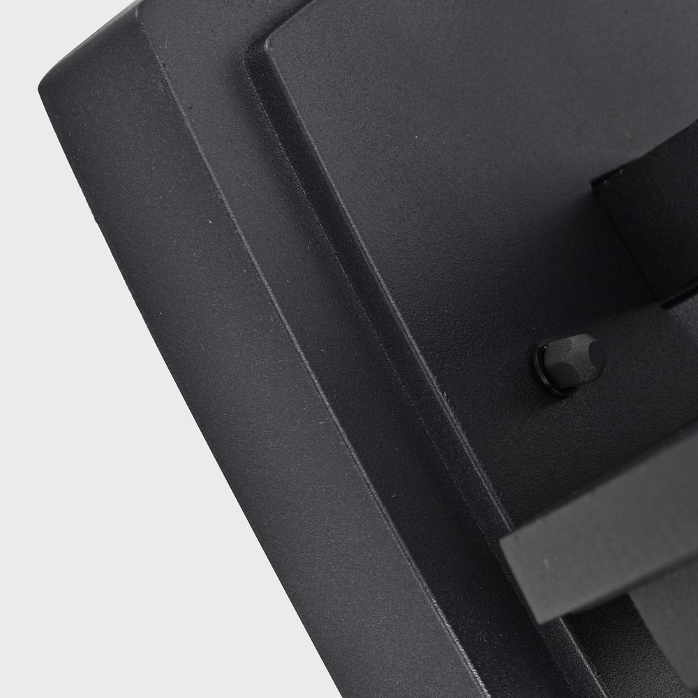 CHLOE Lighting QUILL Transitional 1 Light Textured Black Outdoor Wall Sconce 17" Height. Picture 4