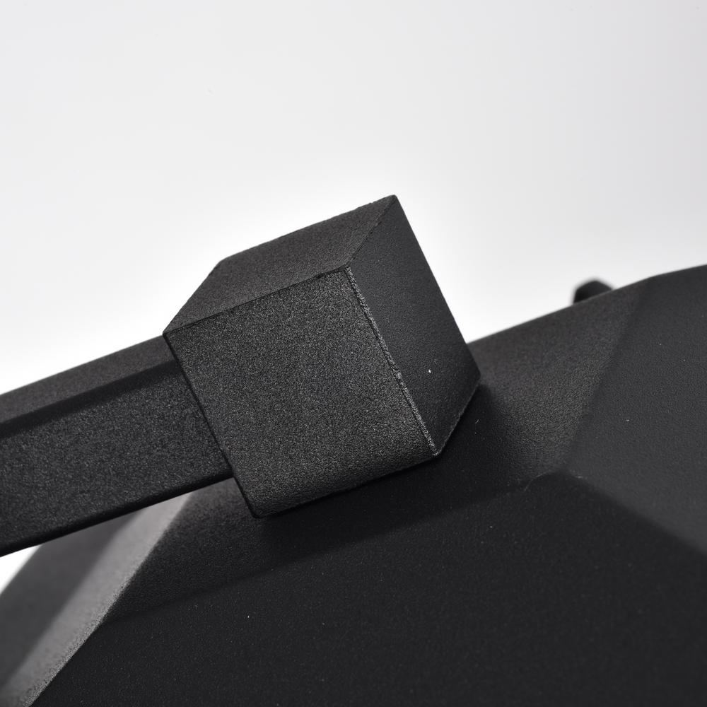 CHLOE Lighting ORLY Transitional 1 Light Textured Black Outdoor Wall Sconce 11" Height. Picture 5
