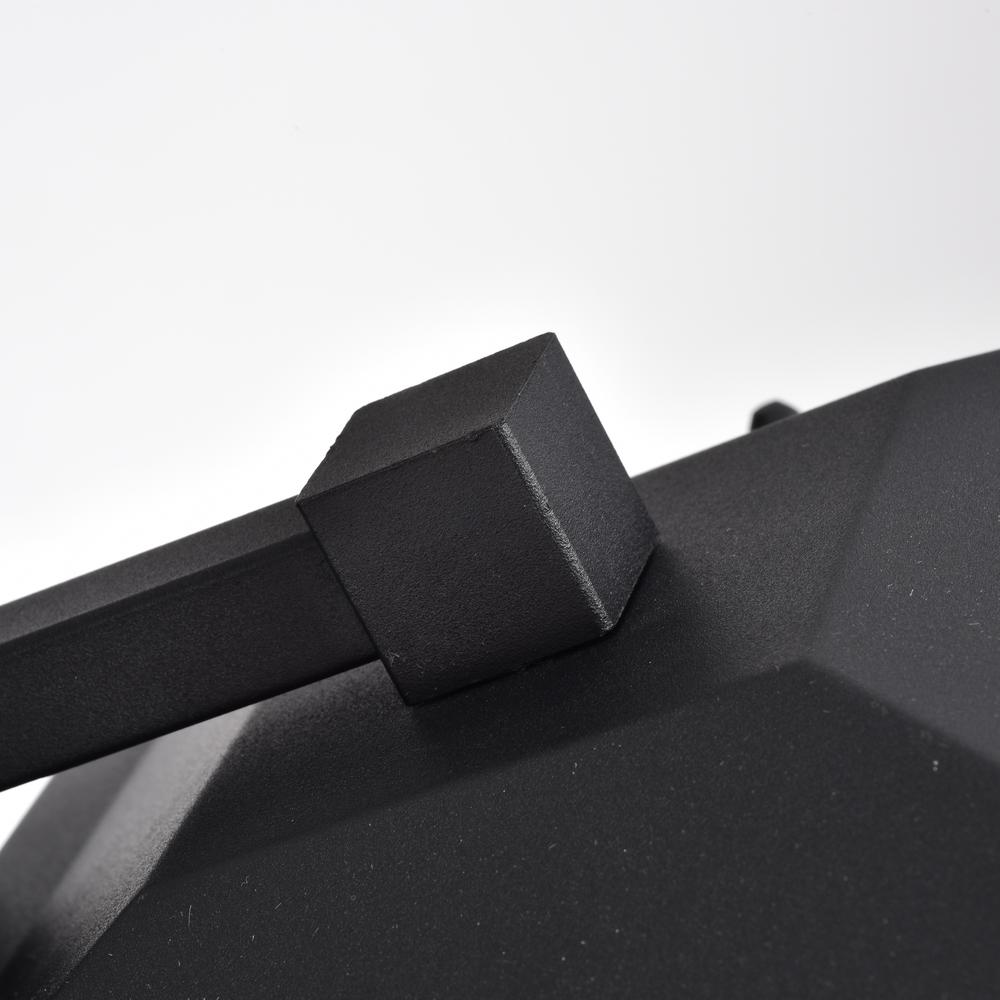 CHLOE Lighting ORLY Transitional 1 Light Textured Black Outdoor Wall Sconce 12" Height. Picture 7