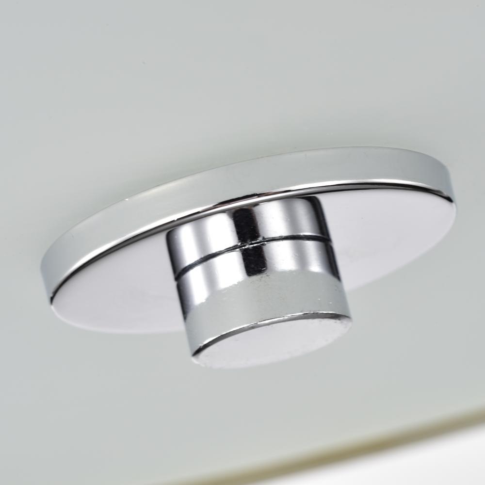 CHLOE Lighting BRONX Transitional 2 Light Chrome Semi-Flush Ceiling Fixture 30" Wide. Picture 4