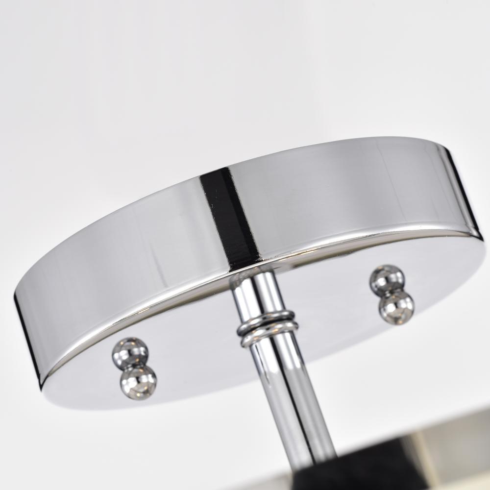 CHLOE Lighting BRONX Transitional 3 Light Chrome Semi-Flush Ceiling Fixture 15" Wide. Picture 6