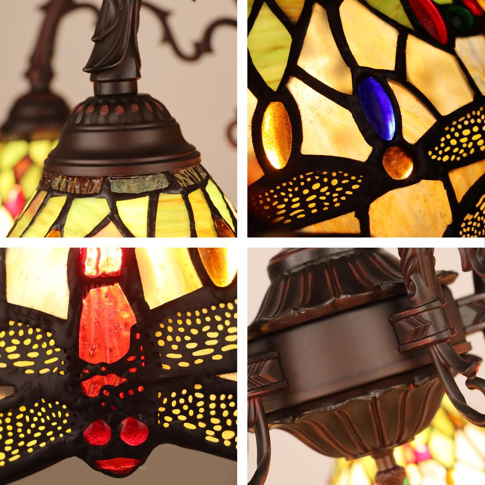 Anisoptera Purity 5-Light Antique Dark Bronze Finish Large Chandelier 27" Wide. Picture 7