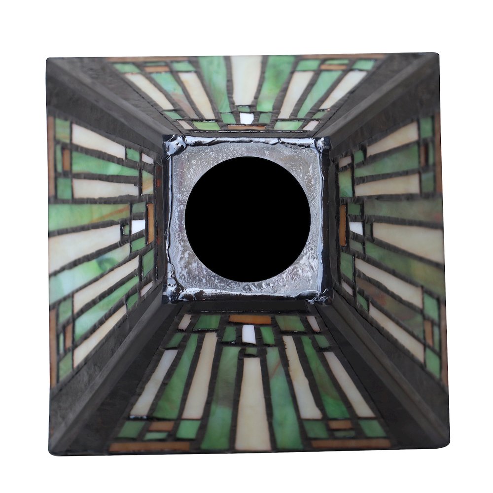 INNES Tiffany-Style 3-Light Mini Chandelier 24" Wide. Picture 5