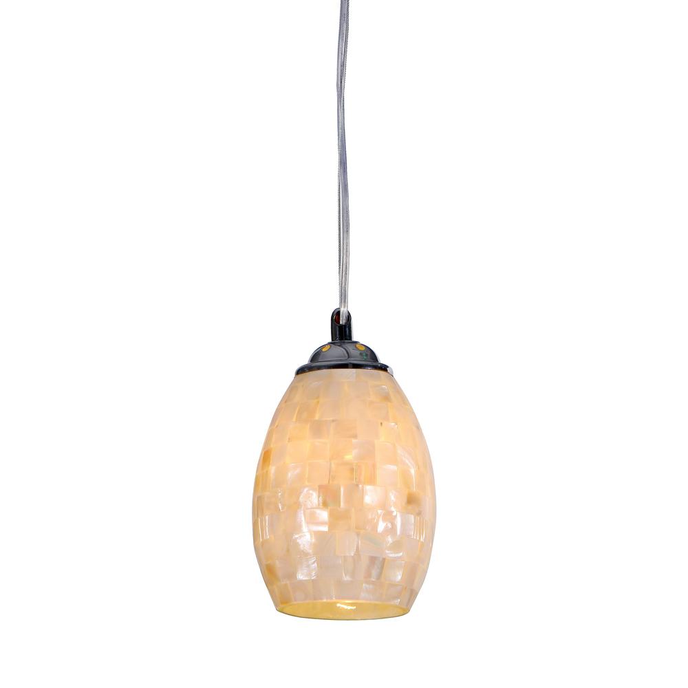 RAVENNA Mosaic 1 Light Ceiling Mini Pendant 5" Shade. Picture 1