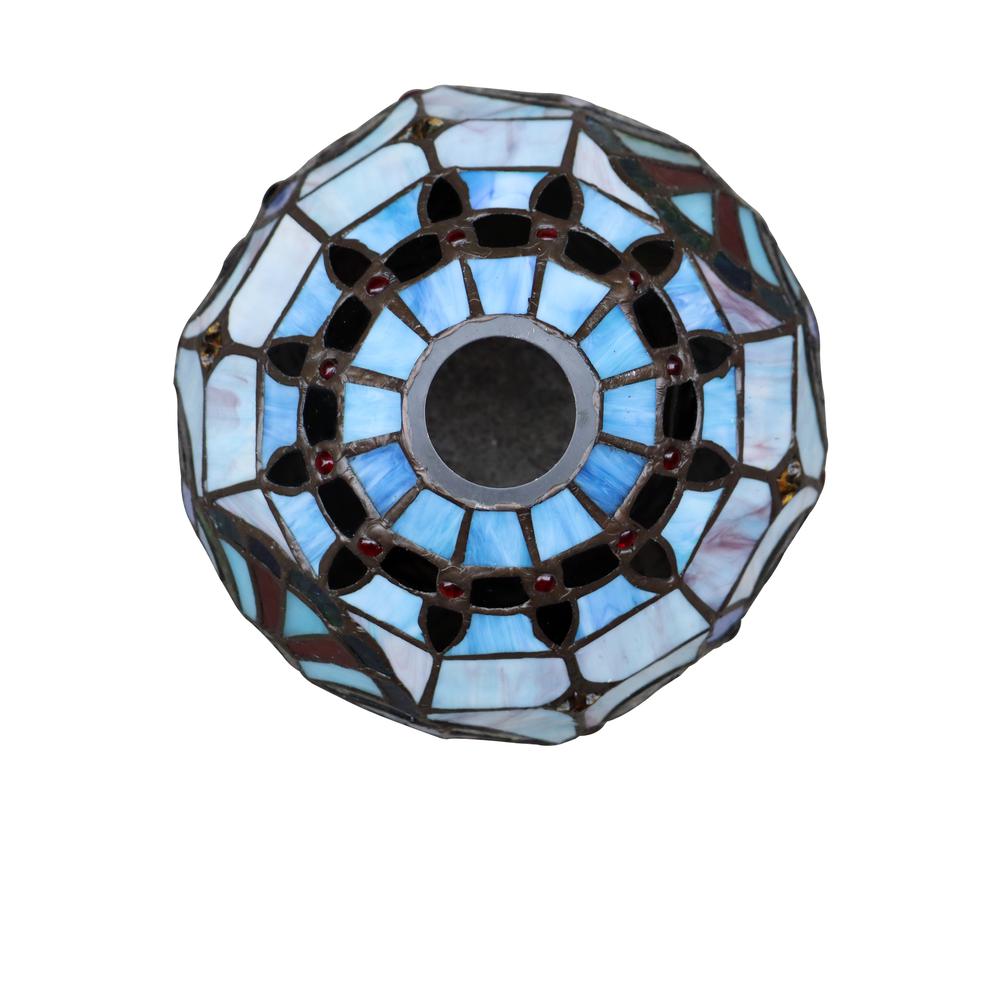 CHLOE Lighting GRENVILLE Victorian-Style Dark Bronze 1 Light Ceiling Mini Pendant 8" Wide. Picture 5