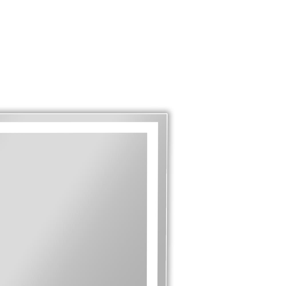 CHLOE Lighting LUMINOSITY- Back Lit Rectangular TouchScreen LED Mirror 3 Color Temperatures 3000K-6000K 36" Wide. Picture 11