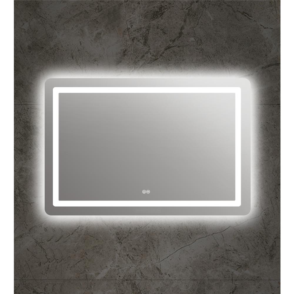 SPECULO Back Lit LED Mirror 6000K Daylight White 36" Wide. Picture 4