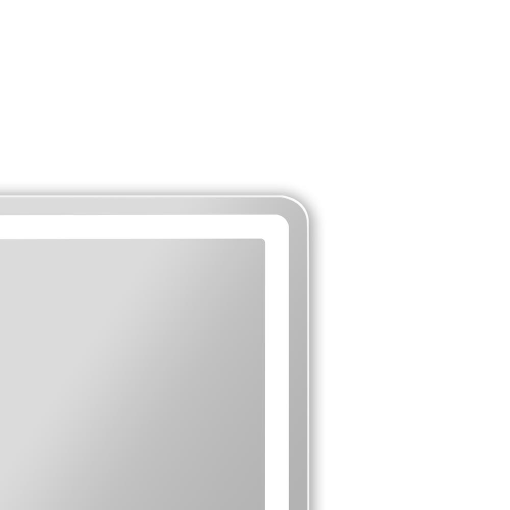 CHLOE Lighting- LUMINOSITY Back Lit Rectangular TouchScreen LED Mirror 3 Color Temperatures 3000K-6000K 36" Wide. Picture 11