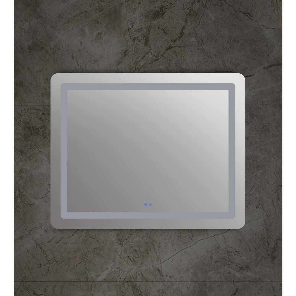 SPECULO Back Lit LED Mirror 4000K Warm White  28" Wide. Picture 3