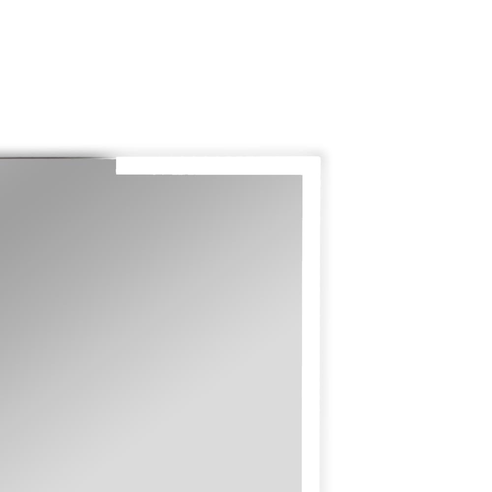 CHLOE Lighting LUMINOSITY Back Lit Rectangular TouchScreen LED Mirror 3 Color Temperatures 3000K-6000K 28" Height. Picture 12
