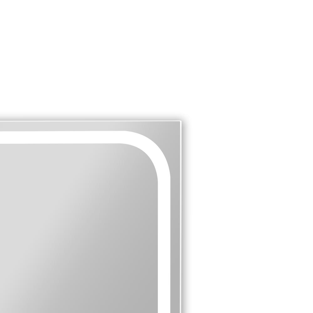 CHLOE Lighting LUMINOSITY Back Lit Rectangular TouchScreen LED Mirror 3 Color Temperatures 3000K-6000K 36" Wide. Picture 11