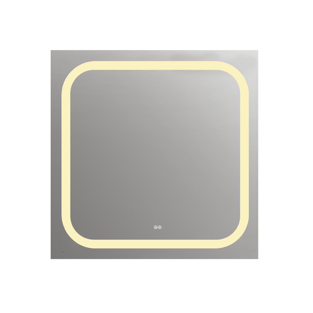 SPECULO Embedded LED Mirror 4000K Warm White 24" Wide. Picture 4