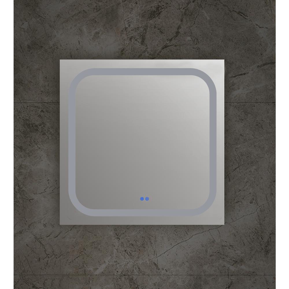 SPECULO Embedded LED Mirror 4000K Warm White 24" Wide. Picture 3
