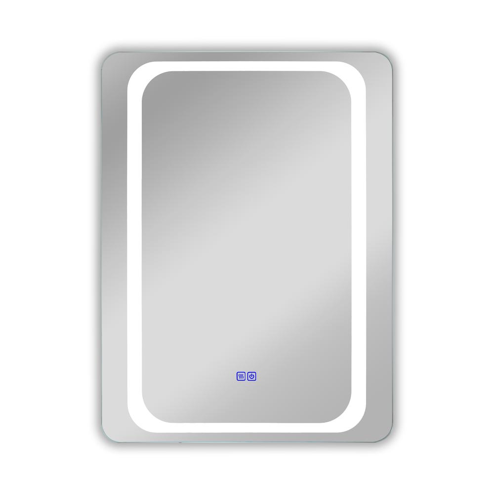 CHLOE Lighting- LUMINOSITY Back Lit Rectangular TouchScreen LED Mirror 3 Color Temperatures 3000K-6000K 32" Height. Picture 2