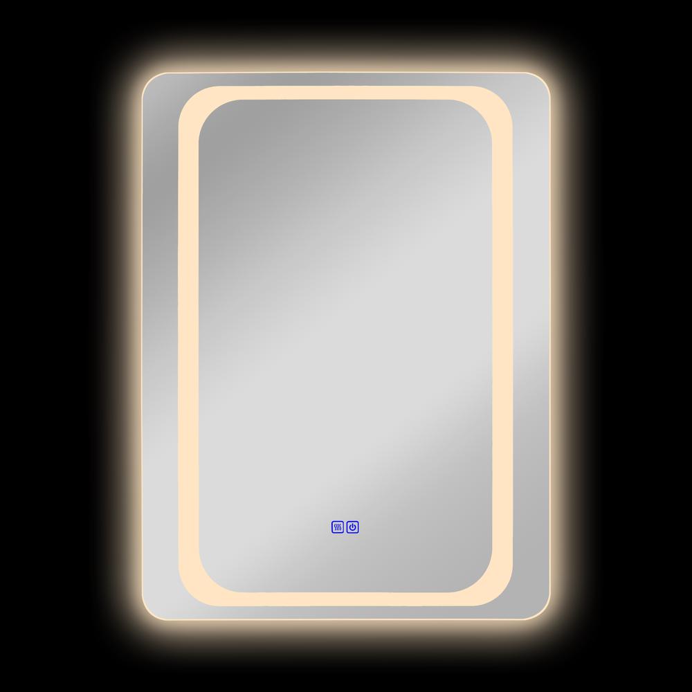 CHLOE Lighting- LUMINOSITY Back Lit Rectangular TouchScreen LED Mirror 3 Color Temperatures 3000K-6000K 32" Height. Picture 9