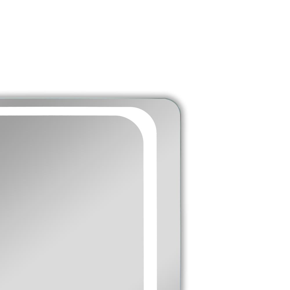 CHLOE Lighting- LUMINOSITY Back Lit Rectangular TouchScreen LED Mirror 3 Color Temperatures 3000K-6000K 32" Height. Picture 12
