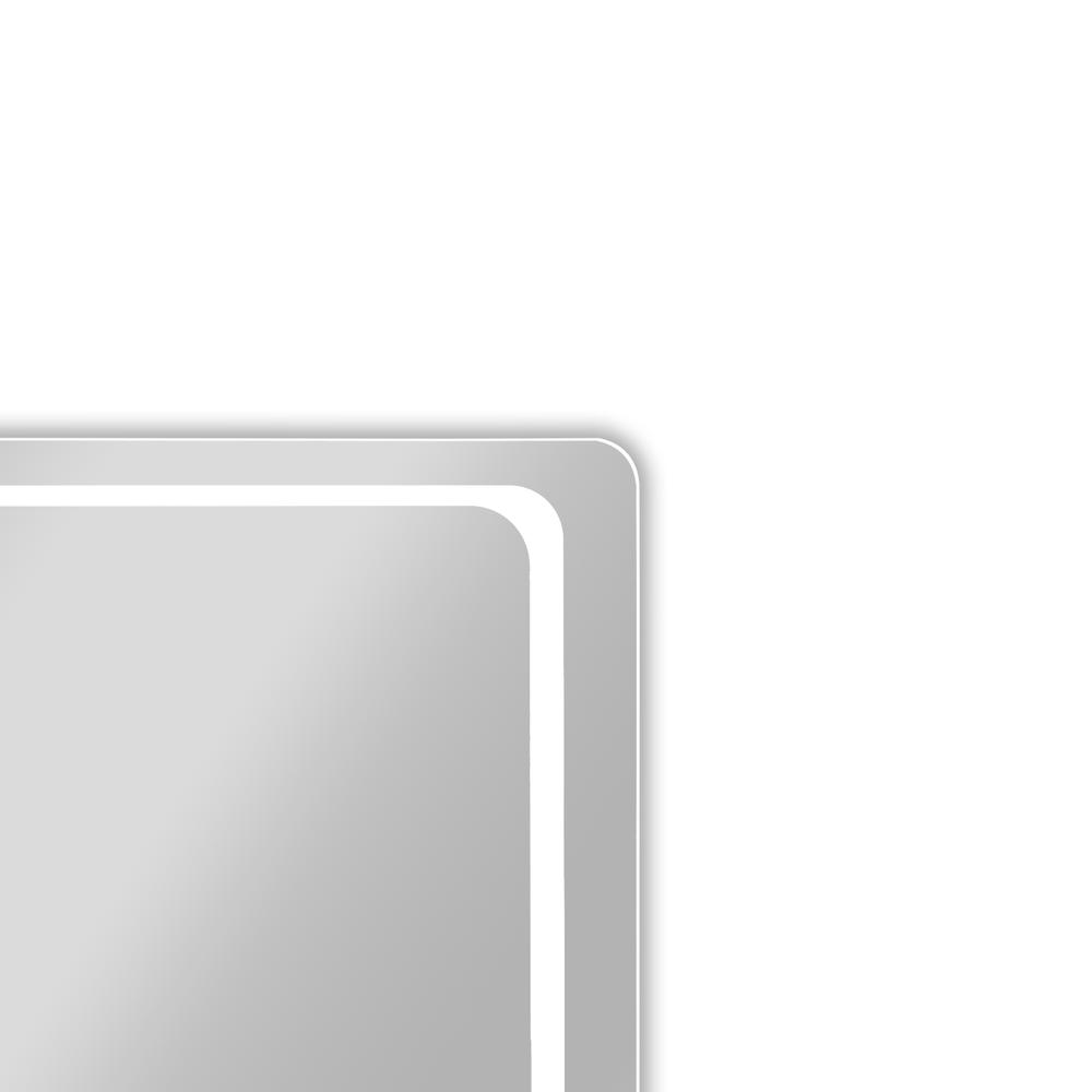 CHLOE Lighting LUMINOSITY Back Lit Rectangular TouchScreen LED Mirror 3 Color Temperatures 3000K-6000K 39" Wide. Picture 12