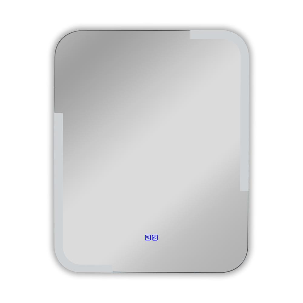 CHLOE Lighting LUMINOSITY Back Lit Rectangular TouchScreen LED Mirror 3 Color Temperatures 3000K-6000K 30" Height. Picture 3