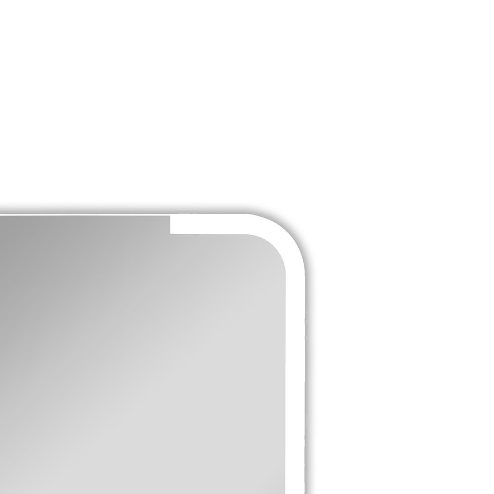 CHLOE Lighting LUMINOSITY Back Lit Rectangular TouchScreen LED Mirror 3 Color Temperatures 3000K-6000K 30" Height. Picture 12
