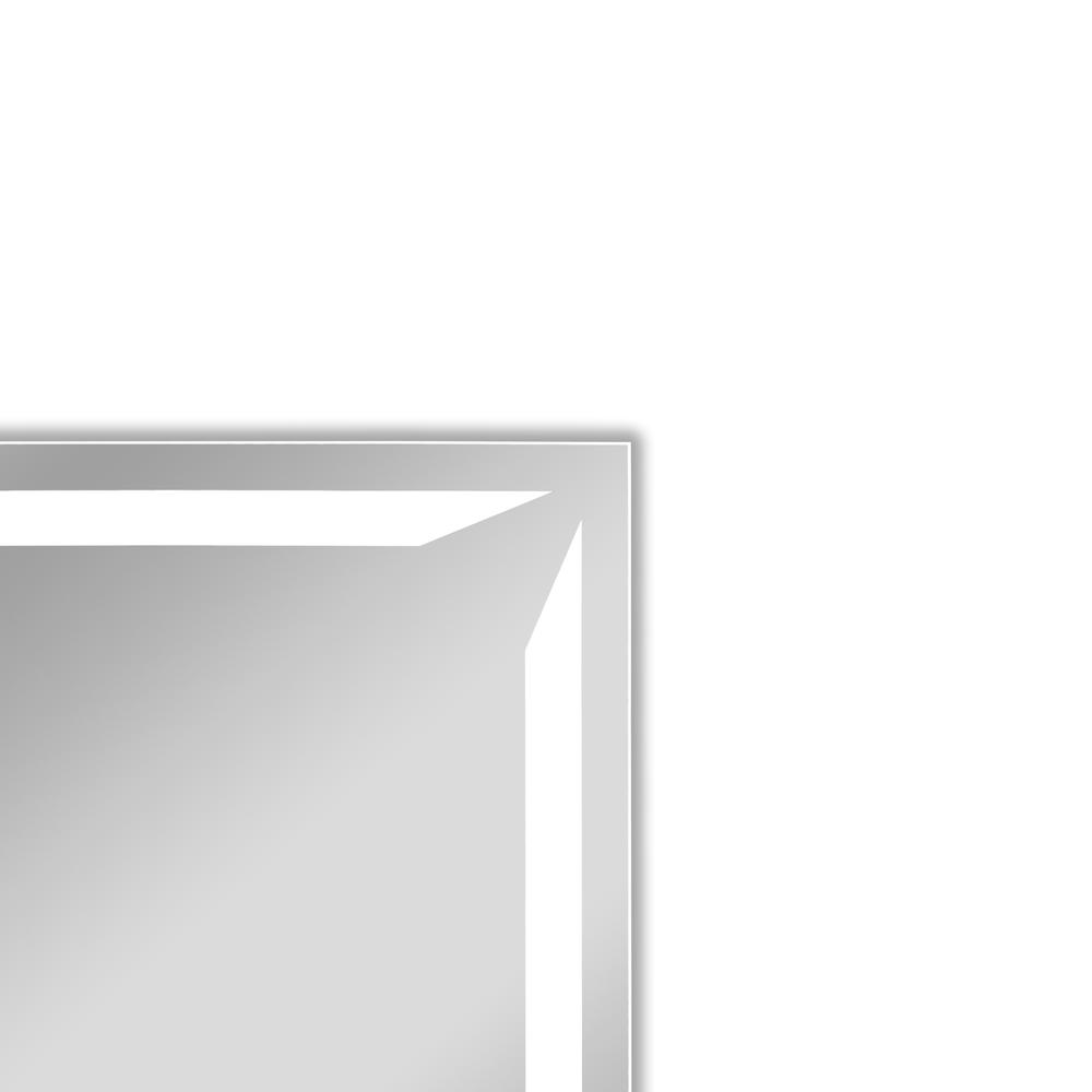 CHLOE Lighting LUMINOSITY Back Lit Rectangular TouchScreen- LED Mirror 3 Color Temperatures 3000K-6000K 32" Height. Picture 11
