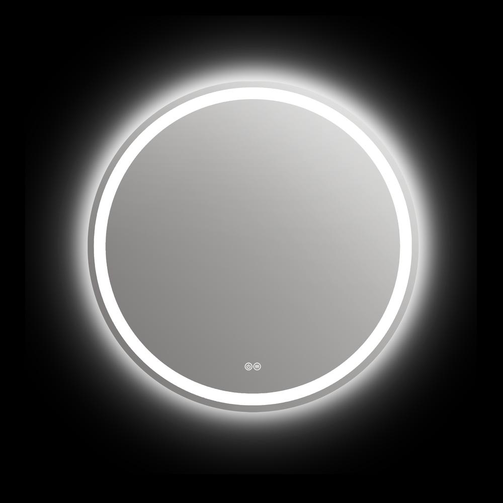 SPECULO Back Lit LED Mirror 6000K Daylight White 24" Wide. Picture 4