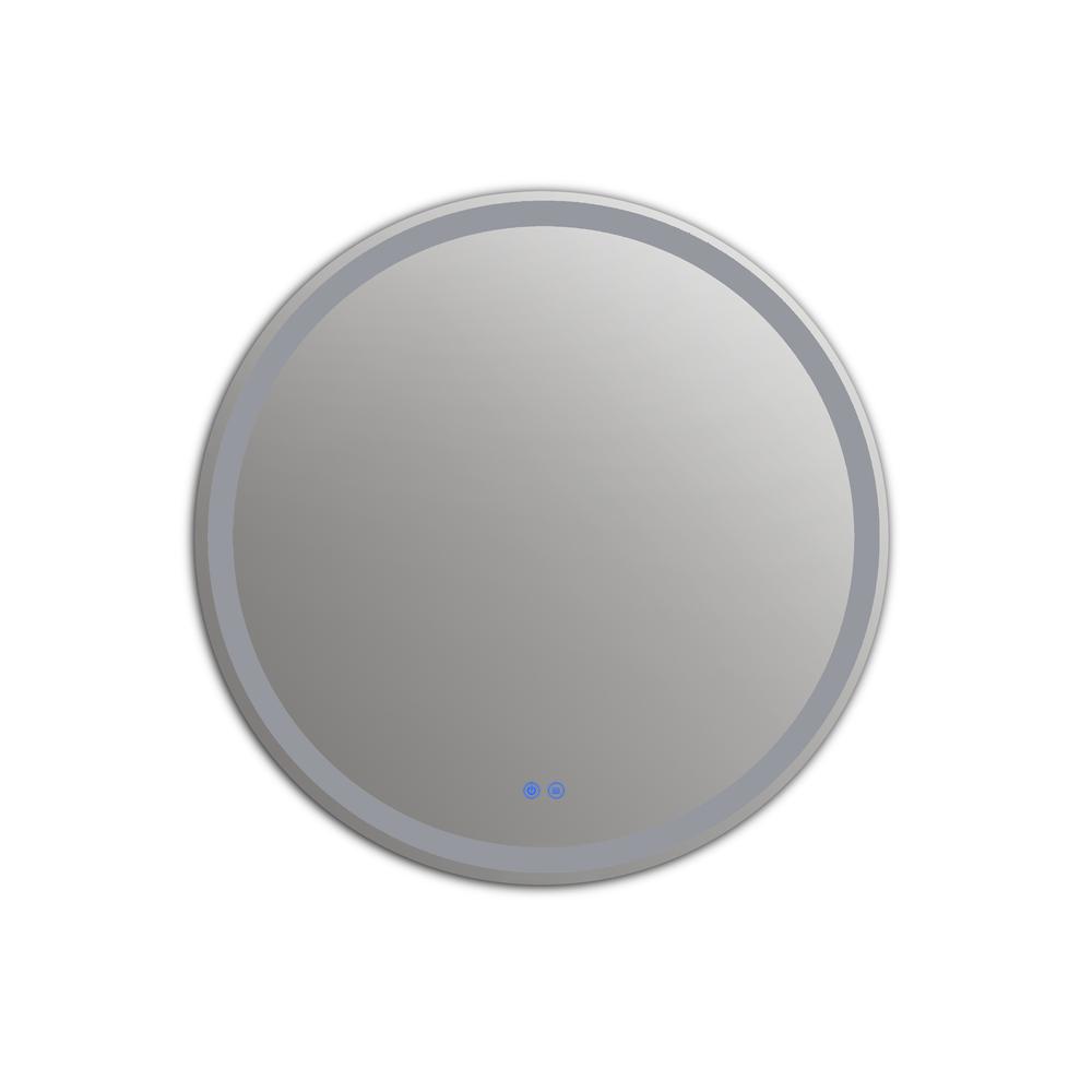 SPECULO Back Lit LED Mirror 4000K Warm White 24" Wide. Picture 3
