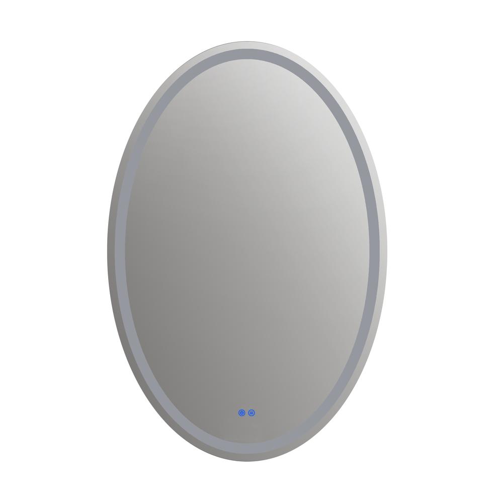 SPECULO Back Lit LED Mirror 6000K Daylight White 24" Wide. Picture 3