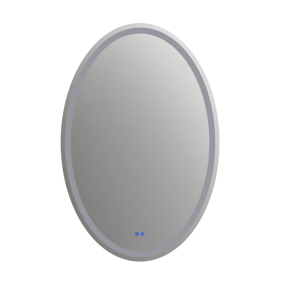 SPECULO Back Lit LED Mirror 4000K Wam White  28" Wide. Picture 3
