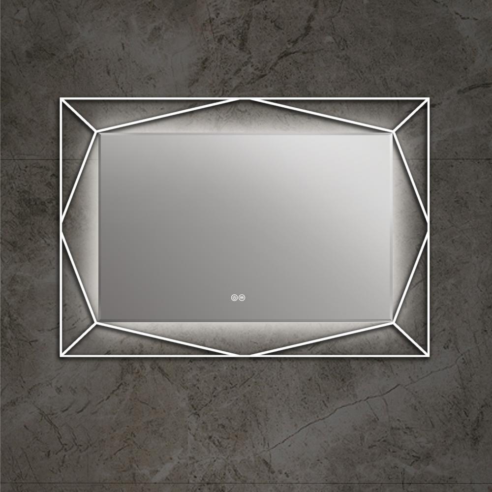 SPECULO Back Lit LED Mirror 6000K Daylight White 39" Wide. Picture 7
