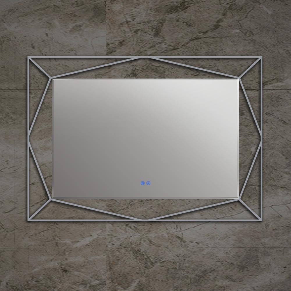 SPECULO Back Lit LED Mirror 6000K Daylight White 39" Wide. Picture 6