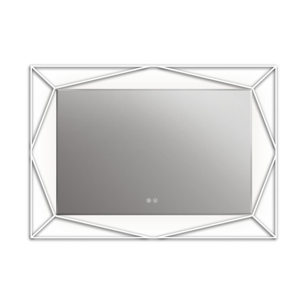 SPECULO Back Lit LED Mirror 6000K Daylight White 39" Wide. Picture 4