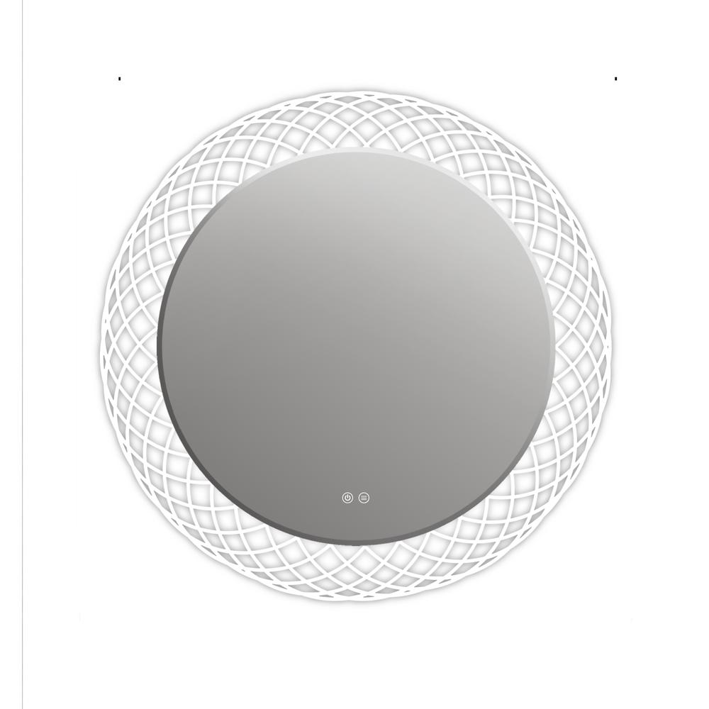 SPECULO Back Lit LED Mirror 6000K Daylight White 30" Wide. Picture 4