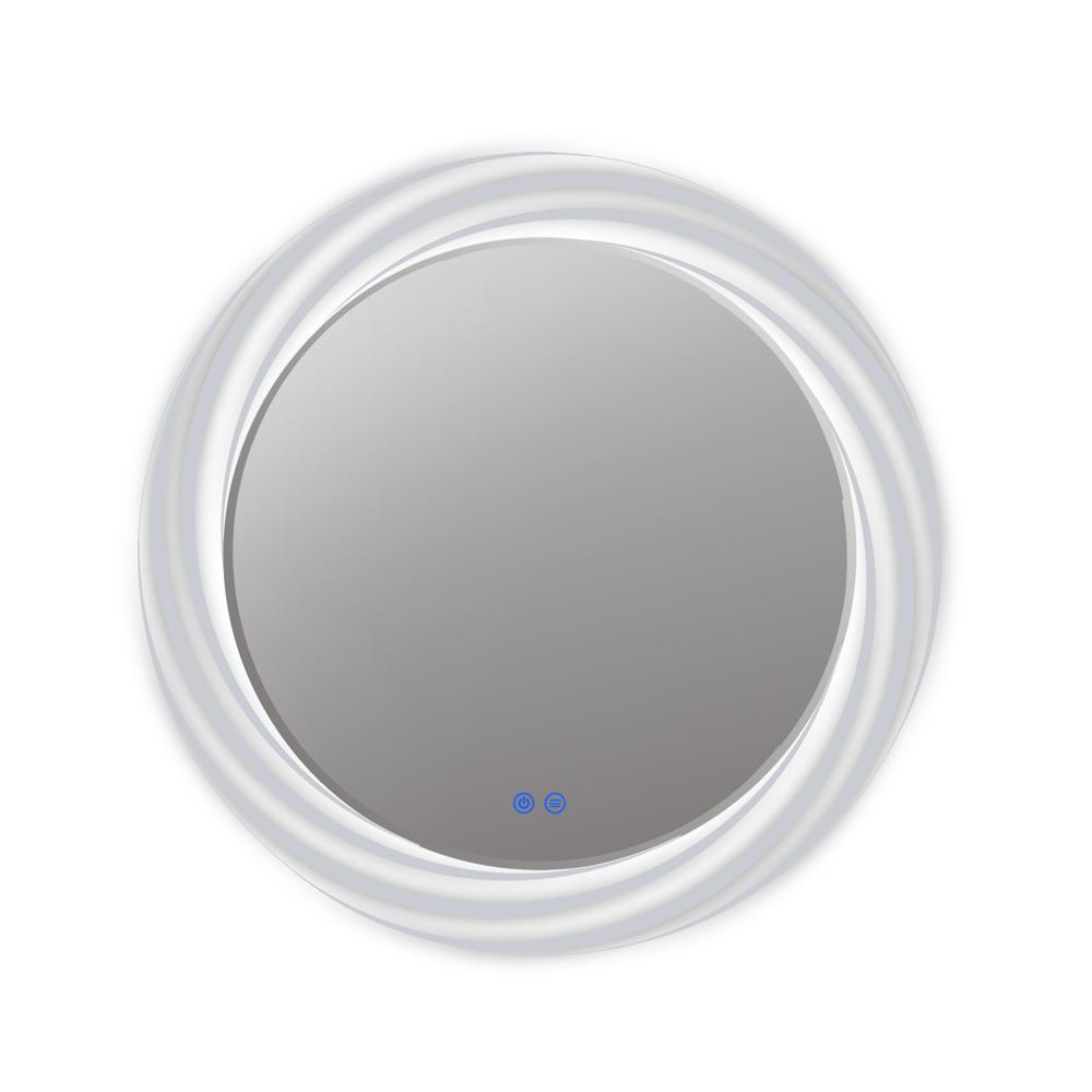 SPECULO Back Lit LED Mirror 6000K Daylight White 30" Wide. Picture 8