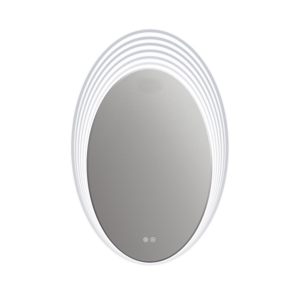 SPECULO Back Lit LED Mirror 6000K Daylight White 24" Wide. Picture 4