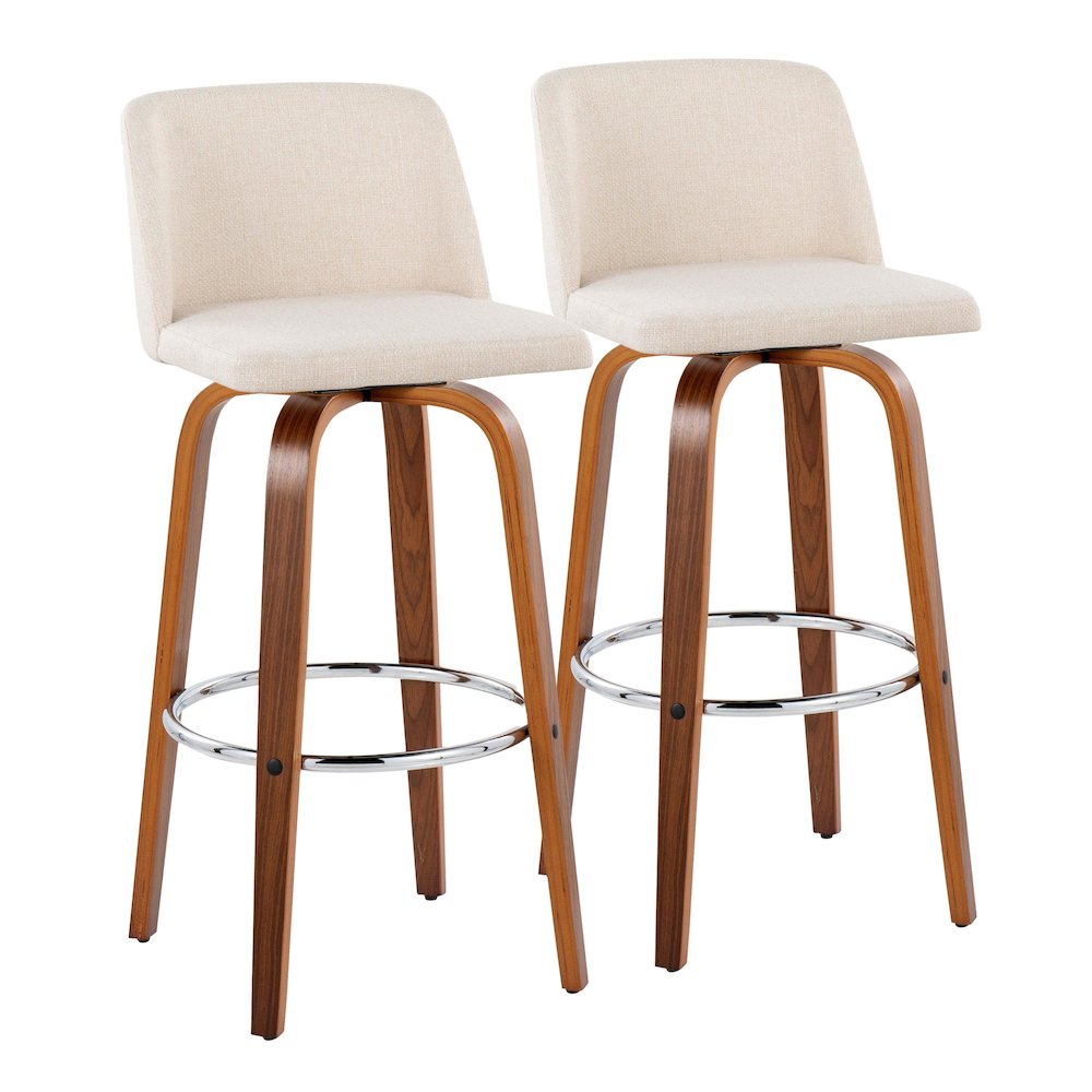 Toriano 30" Fixed-Height Barstool - Set of 2. Picture 1