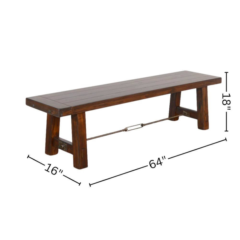 Beige Wood Bench, Solid Wooden Bench for Indoor Use, Small Entryway Bench. Picture 4