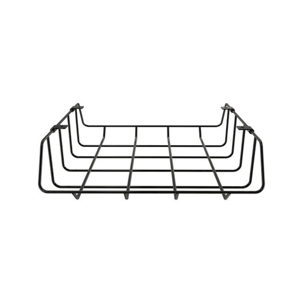 Shapes Open Book Basket, Black. Picture 3