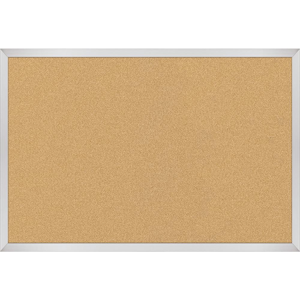 Valu-Tak Tackboard - Aluminum Trim - 2' X 3'. Picture 1