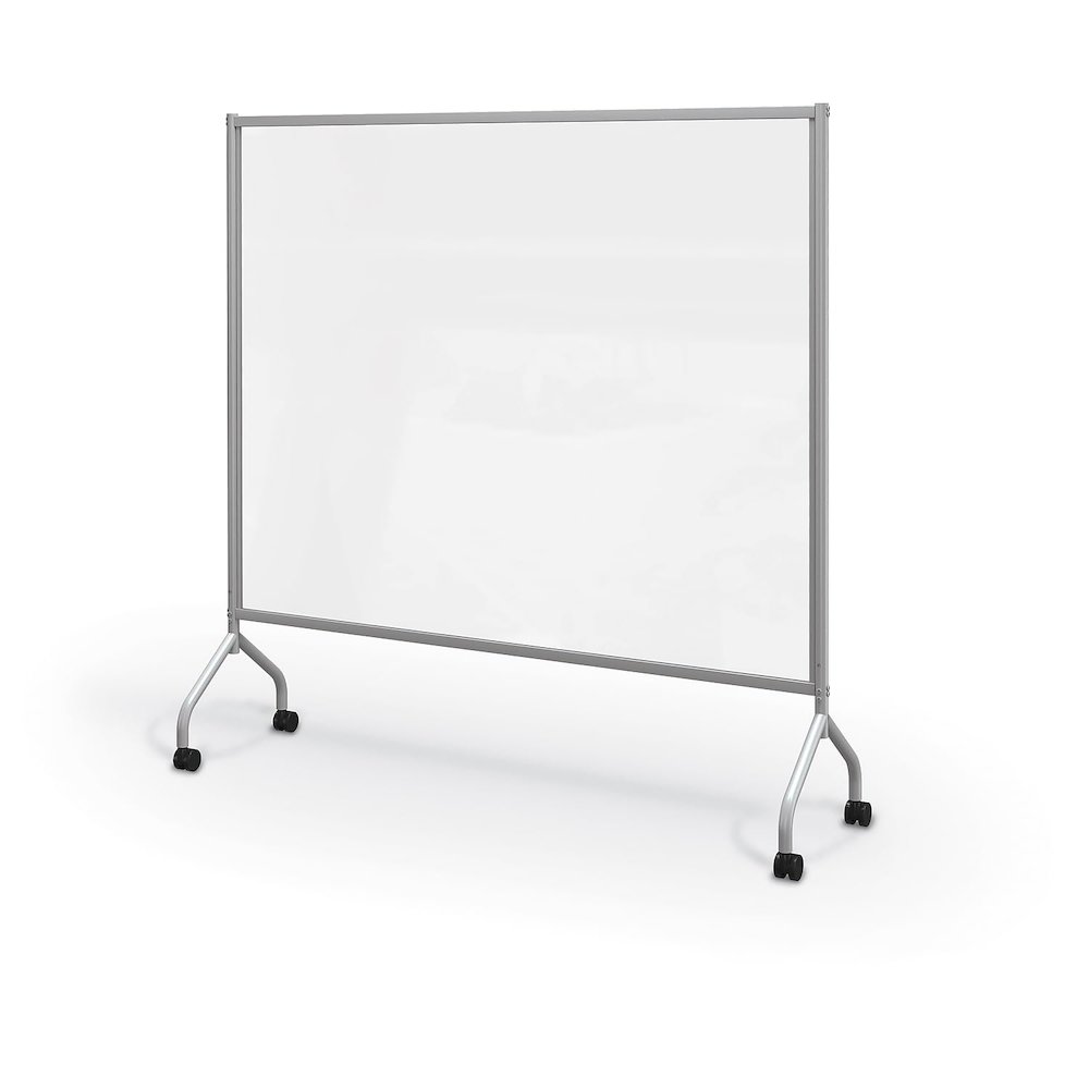 Essential Mobile Divider - Large (71.8" X 71.7" X 21") - Platinum. Picture 2