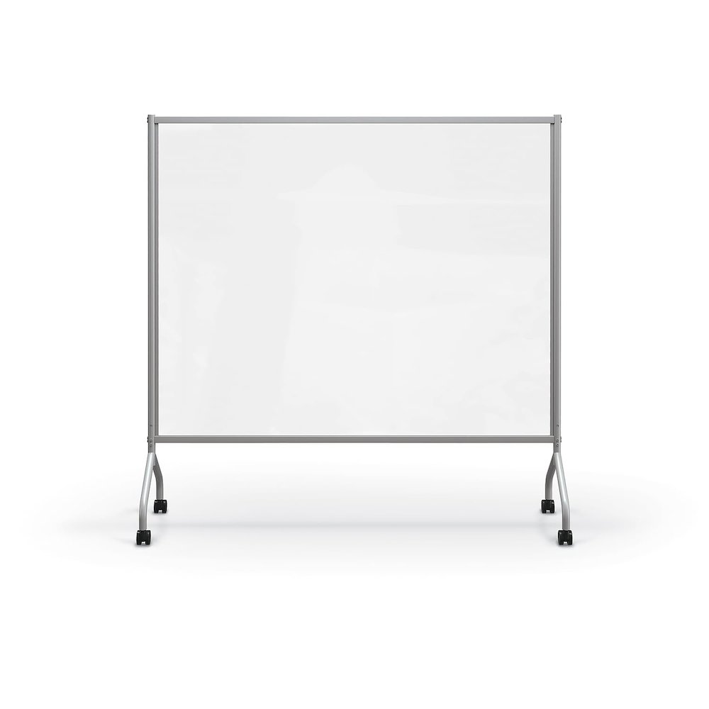 Essential Mobile Divider - Large (71.8" X 71.7" X 21") - Platinum. Picture 1