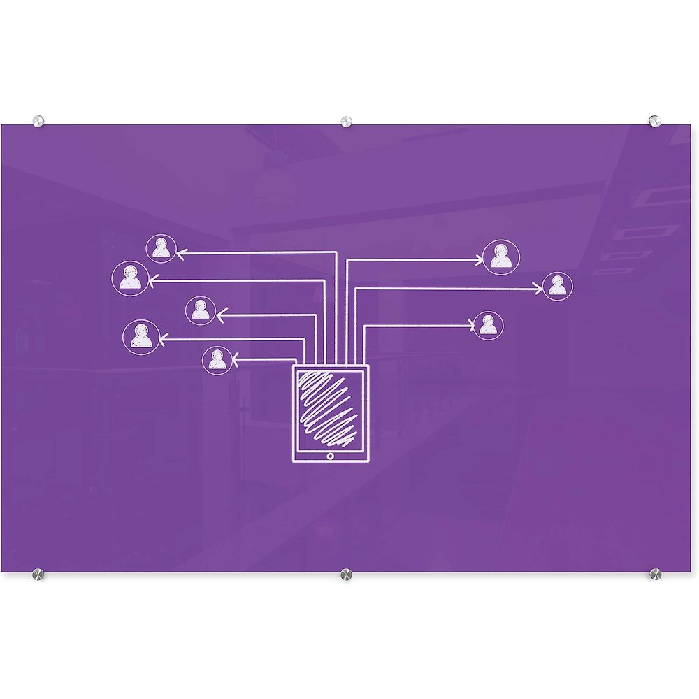 Visionary Board - Purple-   4 X 6. Picture 1