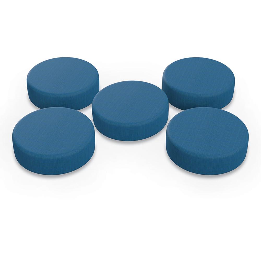 DOT SOFT SEATING 5-PACK (Interim Peacock). Picture 1