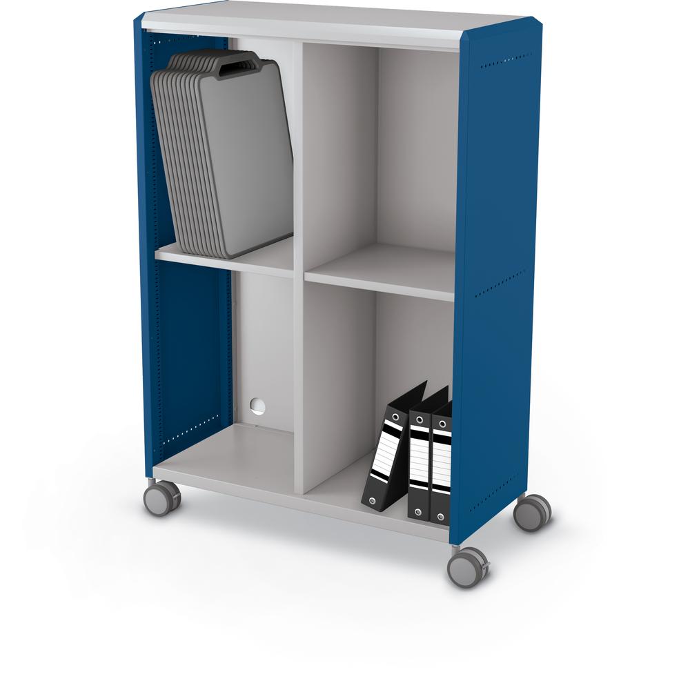 Compass Cabinet - Grande -Cubbies / Casters- Navy. Picture 2