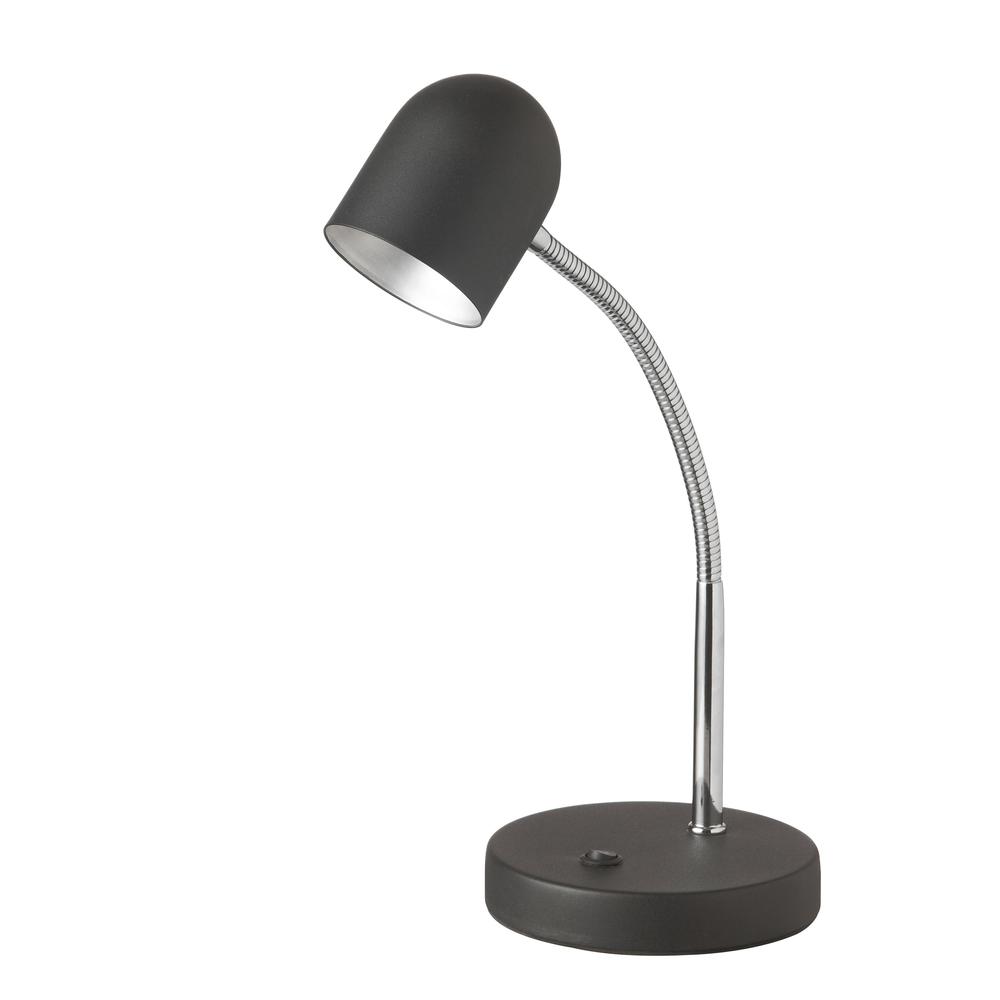 5W Table Lamp, Satin Black Finish. Picture 1